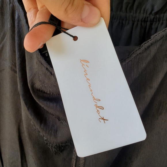 Line & Dot Valerie black midi dress - Picture 11 of 13